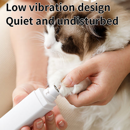 Black Professional Pet Nail Grinder Kit - LCD, LED, Laser, for Dogs & Cats - Image 4