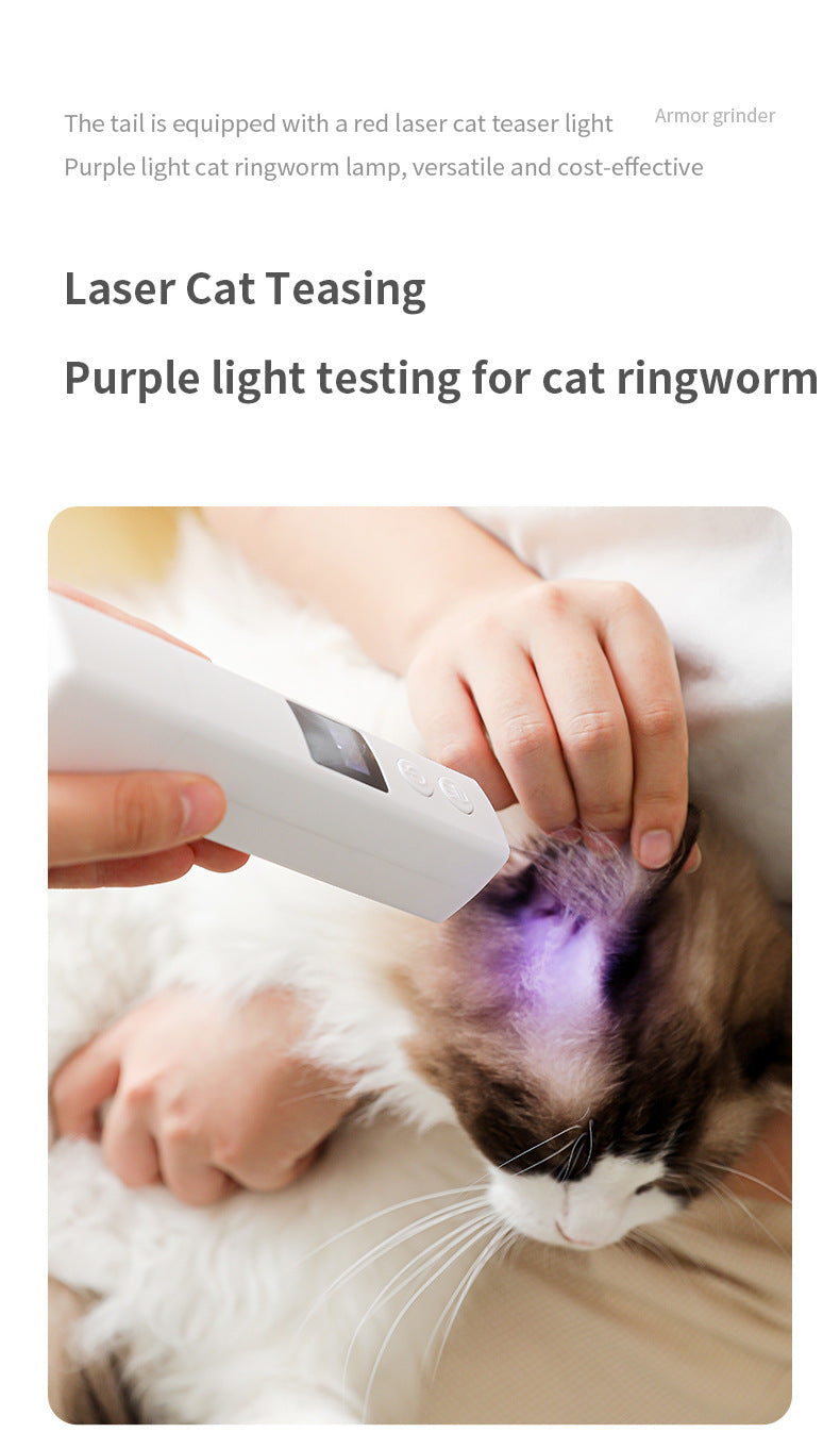 Black Professional Pet Nail Grinder Kit - LCD, LED, Laser, for Dogs & Cats - Image 8