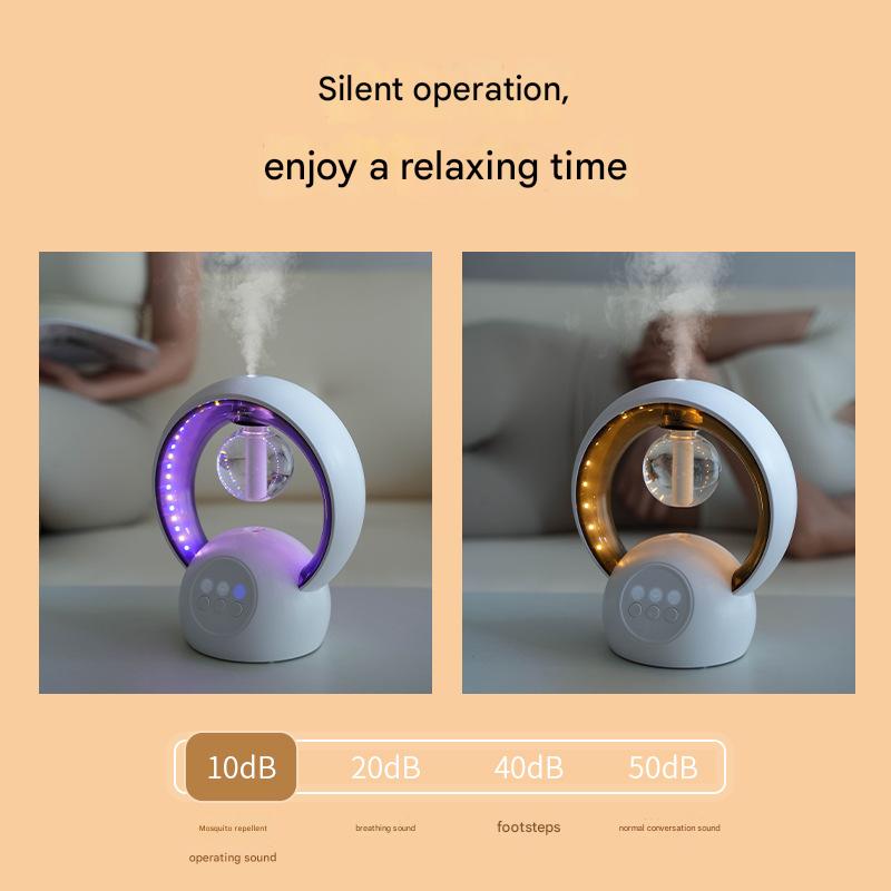 White Smart Mosquito Repeller & Humidifier - 3 Modes, Night Light, USB, Quiet Operation - Image 4