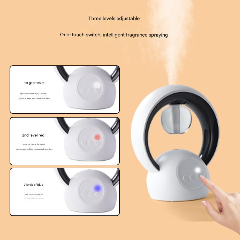 White Smart Mosquito Repeller & Humidifier - 3 Modes, Night Light, USB, Quiet Operation - Image 5
