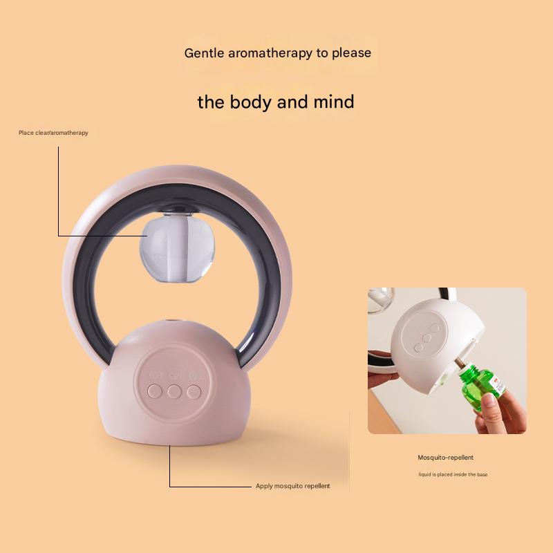 Pink Smart Mosquito Repeller & Humidifier - 3 Modes, Night Light, USB, Quiet Operation - Image 3