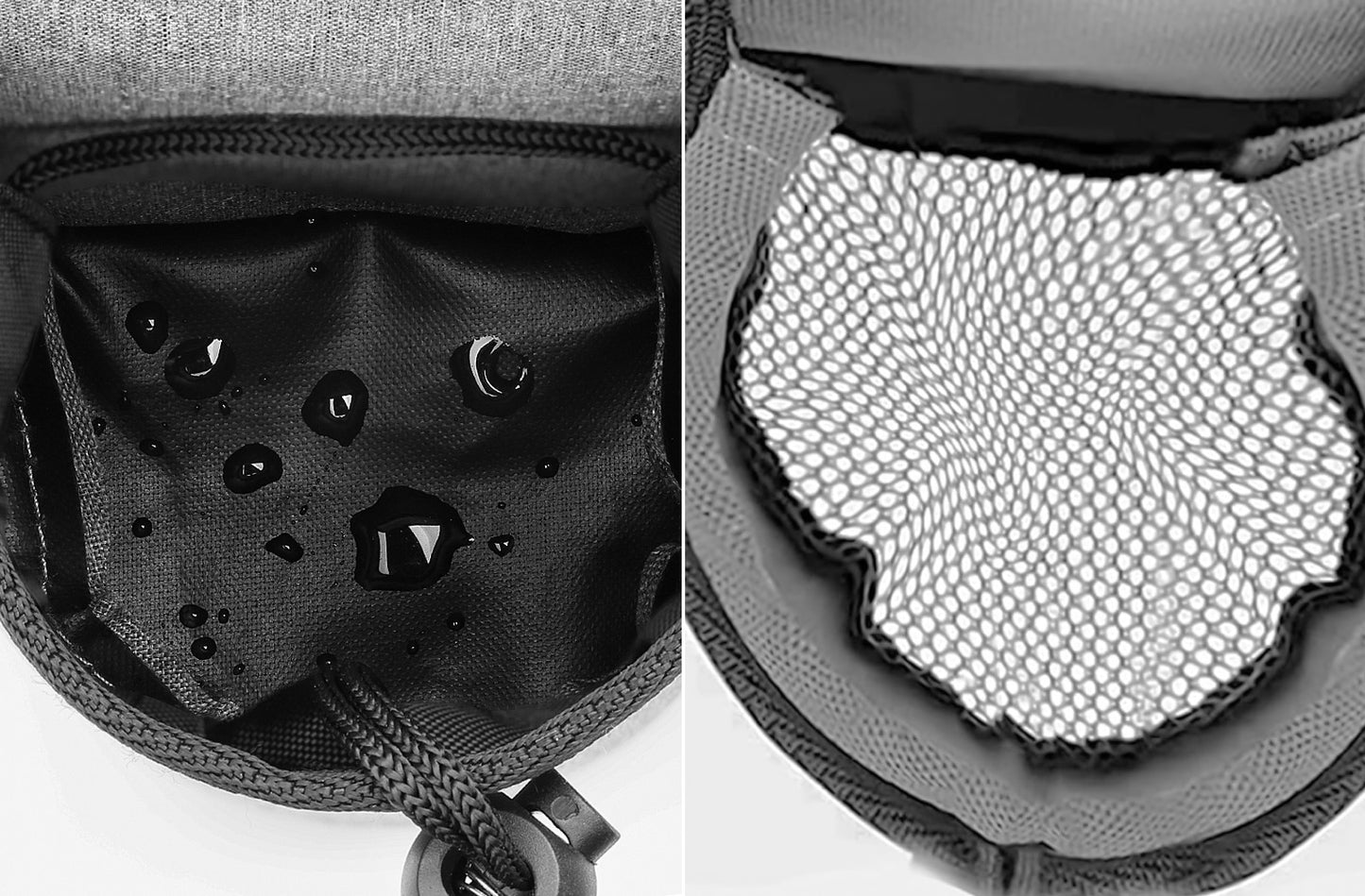 2 Pcs Grey Hands-Free Luggage Handle Travel Cup Holder & Organizer Pouch - Image 5