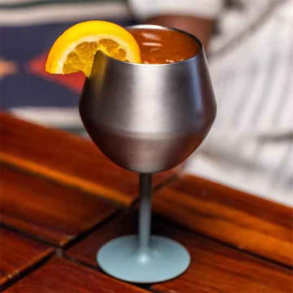 2 Pcs Purple Detachable Stainless Steel Wine Glass - 14oz (420ml) Portable Stemmed Goblet for Outdoors & Travel - Image 7