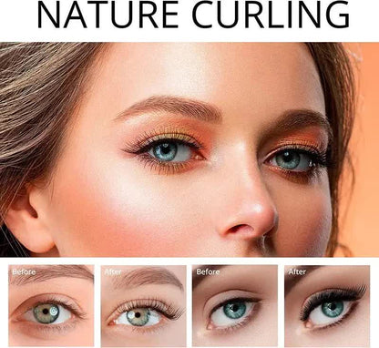White USB-C Rechargeable Heated Eyelash Curler - Gentle Long-Lasting Lift with 2 Temperature Modes & Cute Cat Ear Design - Image 7