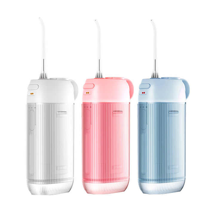 White Advanced Portable Water Flosser - USB Rechargeable Cordless Oral Irrigator, 3 Modes, IPX7 Waterproof for Travel & Home - Image 2