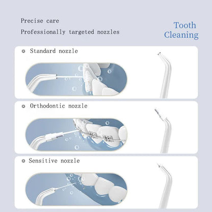 Blue Advanced Portable Water Flosser - USB Rechargeable Cordless Oral Irrigator, 3 Modes, IPX7 Waterproof for Travel & Home - Image 4