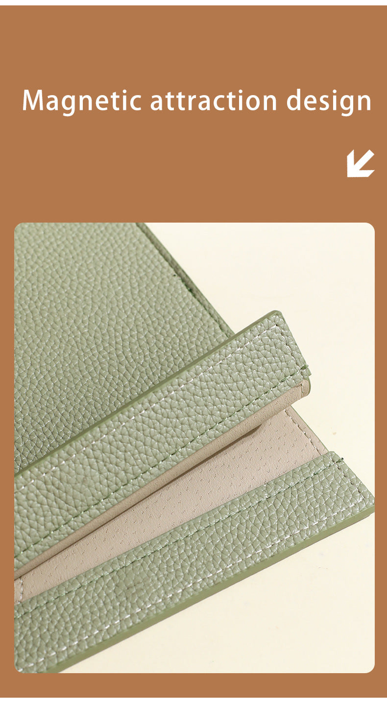Khaki Professional A4 PU Leather Document Bag - Waterproof Handheld File Folder Portfolio for Business & Conference - Image 8