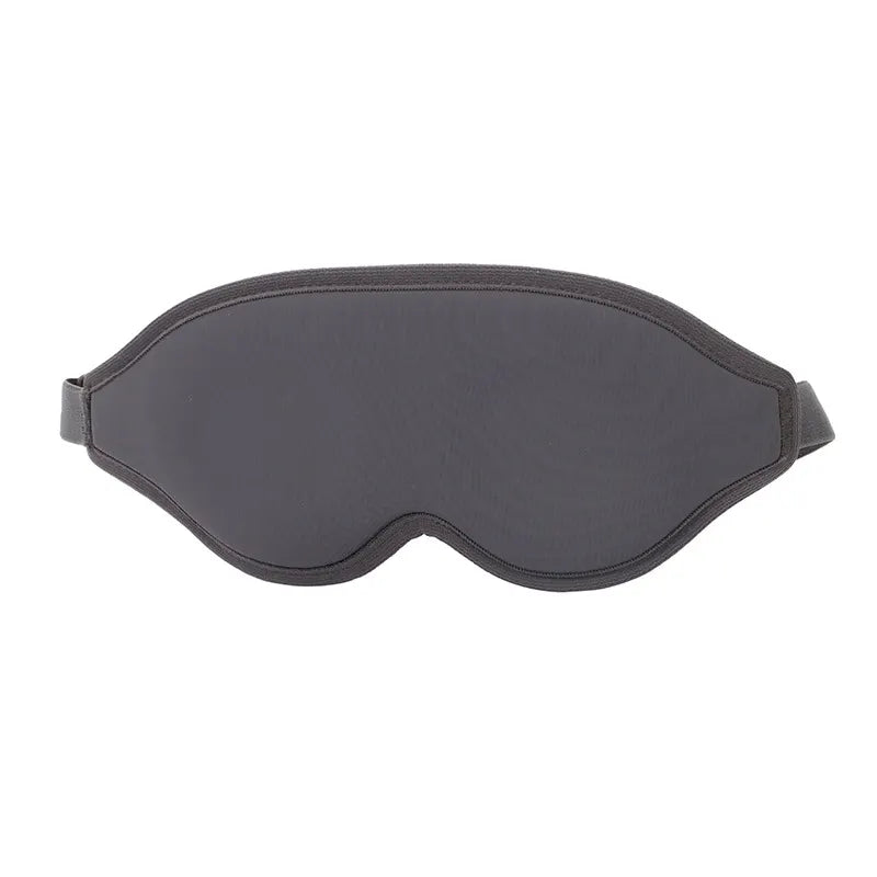 2 Pcs Grey 3D Contoured Eye Mask - Total Blackout, Pressure-Free Memory Foam, Skin-Friendly & Breathable for Deep Rest - Image 4