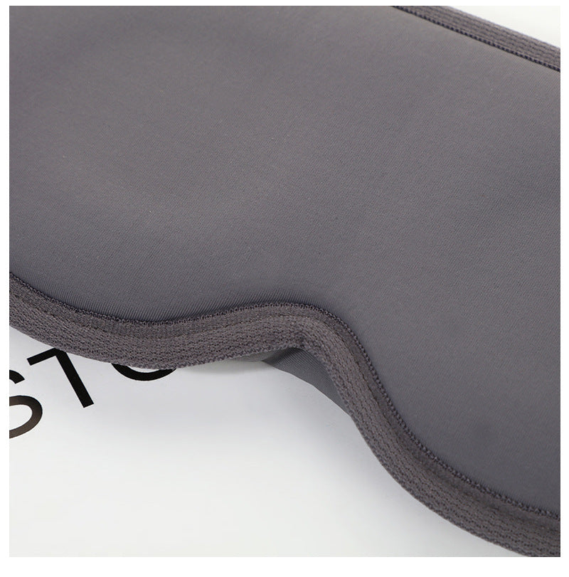 2 Pcs Grey 3D Contoured Eye Mask - Total Blackout, Pressure-Free Memory Foam, Skin-Friendly & Breathable for Deep Rest - Image 6