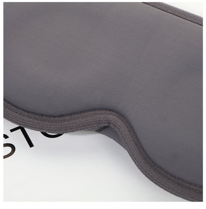 2 Pcs Grey 3D Contoured Eye Mask - Total Blackout, Pressure-Free Memory Foam, Skin-Friendly & Breathable for Deep Rest - Image 6