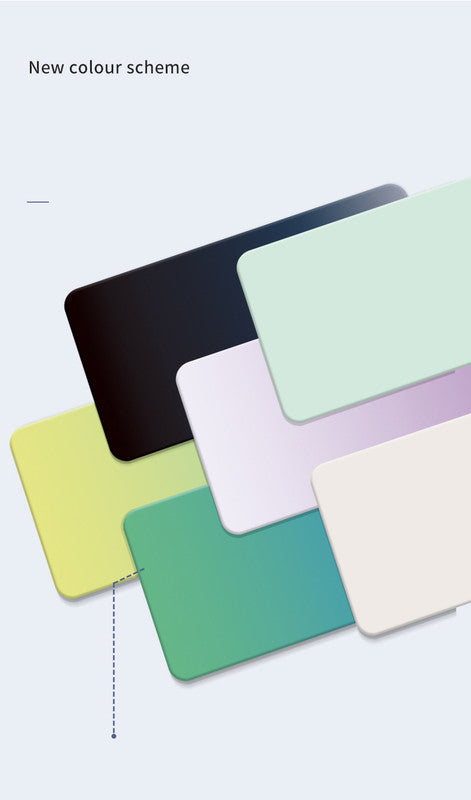 Mint Green Premium Large Silicone Mouse Pad - Non-Slip, 600x300mm for Office and Gaming - Image 2