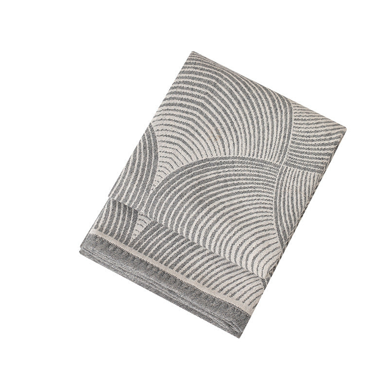 Grey Luxurious Paisley Jacquard Throw Blanket - Soft Wool Blend with Tassels, 120x150cm, Lightweight Sofa & Nap Blanket - Image 4