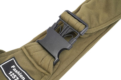 Green Breathable Pet Sling Carrier for Small Dogs & Cats - Adjustable Hands-Free Travel Pouch with Safety Leash & Pocket - Image 5