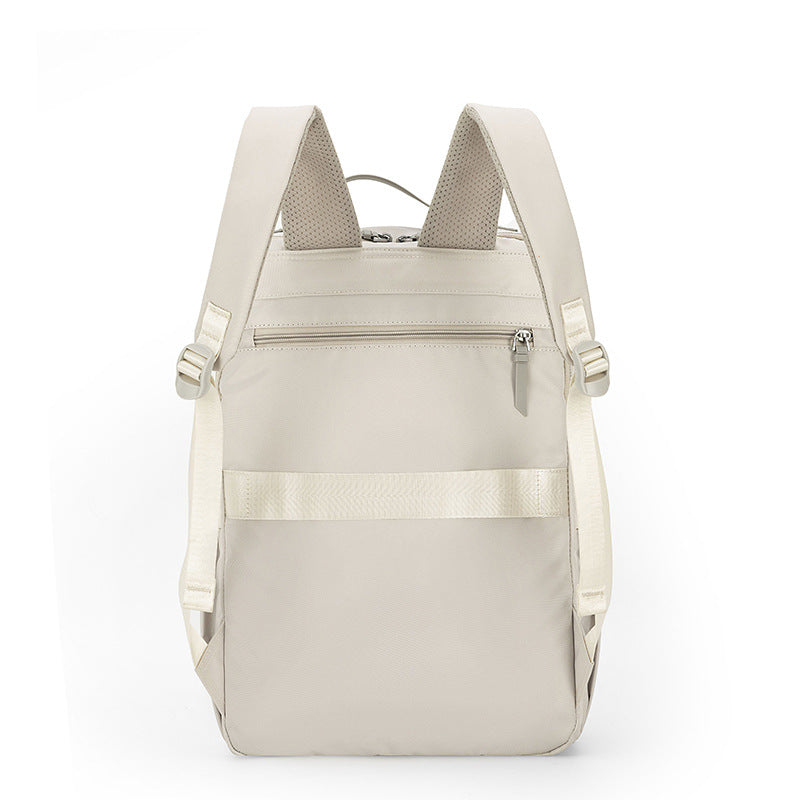 Purple Slim Minimalist Laptop Backpack - Shockproof & Anti-Theft Design, Travel-Friendly with Luggage Strap, Water-Resistant - Image 7