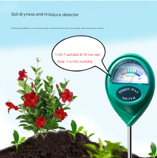 2 Pcs (1 Green + 1 Black) Soil Moisture Meter - Accurate Plant Water Monitor for Garden & Potted Plants, No Batteries Needed - Image 3