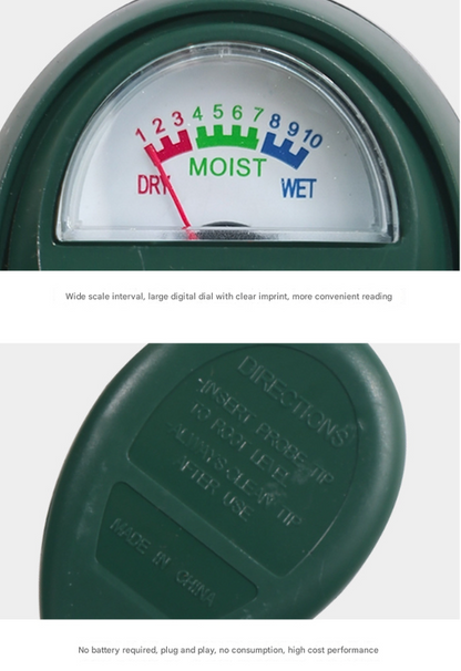 2 Pcs (1 Green + 1 Black) Soil Moisture Meter - Accurate Plant Water Monitor for Garden & Potted Plants, No Batteries Needed - Image 9