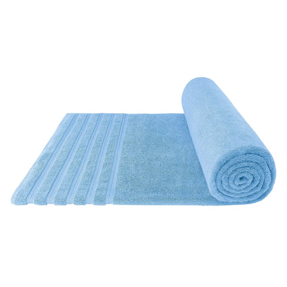 Orange Luxury 6-Piece Combed Cotton Towel Bale Set - Ultra Soft & Absorbent Bath, Hand, Face Towels - Image 3