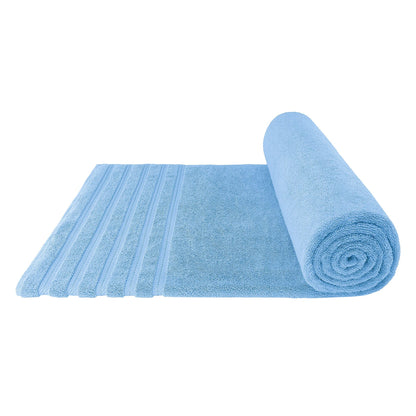 Black Luxury 6-Piece Combed Cotton Towel Bale Set - Ultra Soft & Absorbent Bath, Hand, Face Towels - Image 3