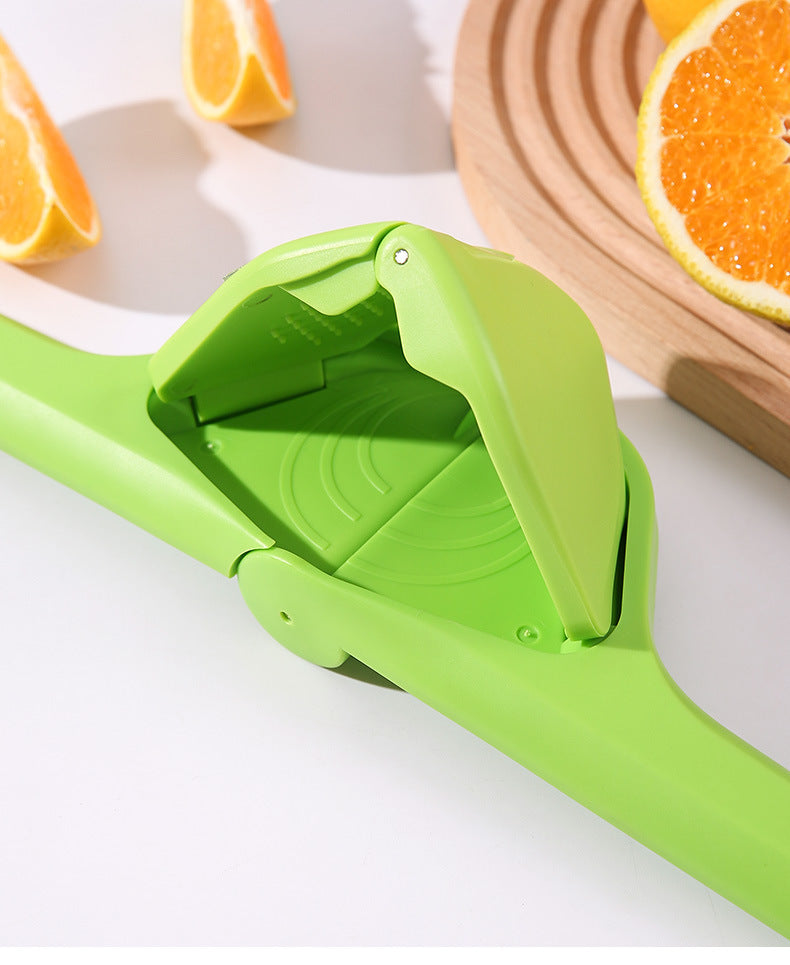 3 Pcs Yellow Easy-Squeeze Manual Citrus Juicer - Durable Lemon & Orange Squeezer with Pour Spout, Food-Grade PP - Image 4