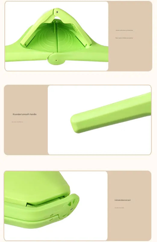 3 Pcs Yellow Easy-Squeeze Manual Citrus Juicer - Durable Lemon & Orange Squeezer with Pour Spout, Food-Grade PP - Image 6