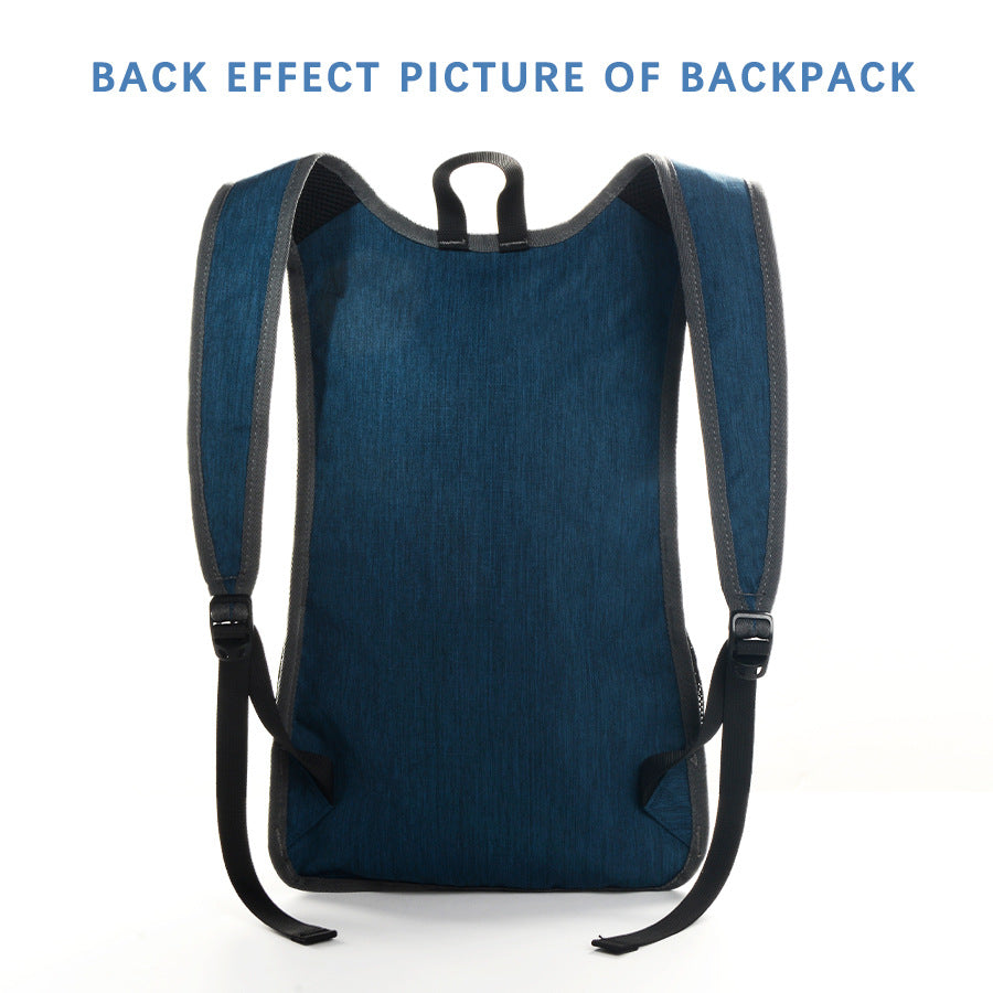 Black Ultra Lightweight Packable Backpack - Foldable Daypack for Hiking & Travel - Image 2