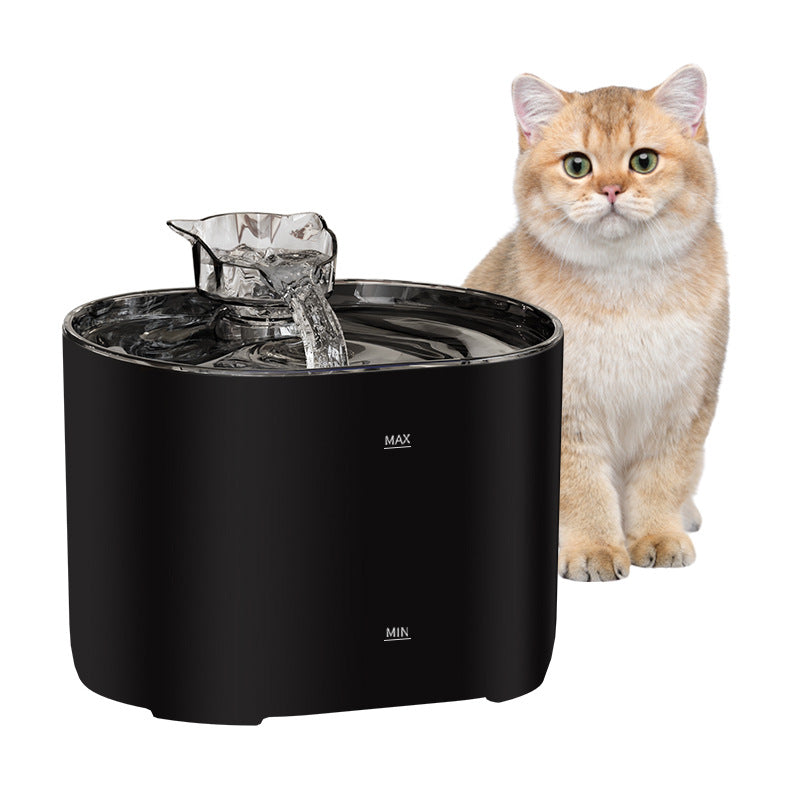 FT666  Introductory Version Automatic Pet Drinking Fountain for Cats & Dogs - Filtered Flowing Water - Image 3