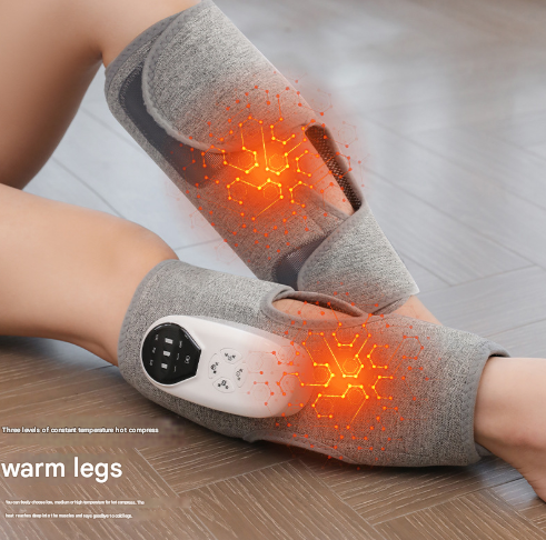 [Two Pack] Three Modes + Three Vibrations + Three Heat Packs Multifunctional Electric Leg Massager with Air Wave Technology and Heat Therapy - 55x30x0.2cm - Image 3