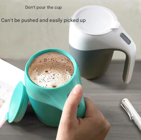 White-grey Double-Wall Stainless Steel Insulated Tumbler - 470ml, 14.5x12.3x11cm - Image 2