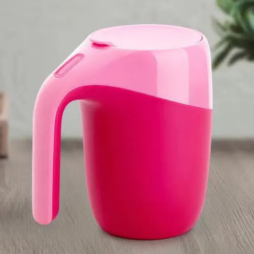 Pink-red Double-Wall Stainless Steel Insulated Tumbler - 470ml, 14.5x12.3x11cm