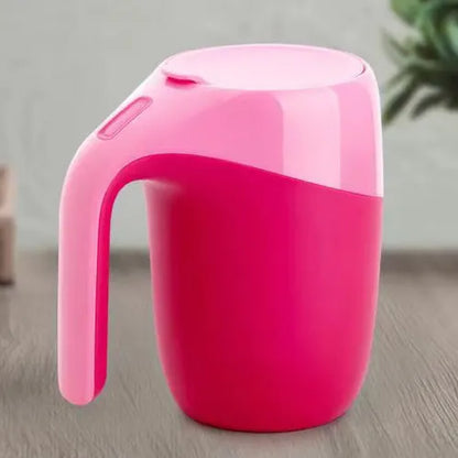 Pink-red Double-Wall Stainless Steel Insulated Tumbler - 470ml, 14.5x12.3x11cm