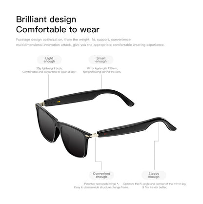 Sunglasses Model Smart Bluetooth Audio Sunglasses - Hands-Free Calls & Music Streaming Eyewear - Image 2