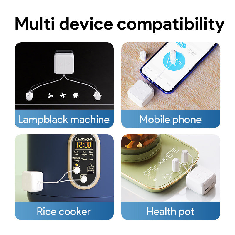Touchscreen Finger Robot - Dual-Control Bluetooth Smart Screen Clicker with Timer - Image 4