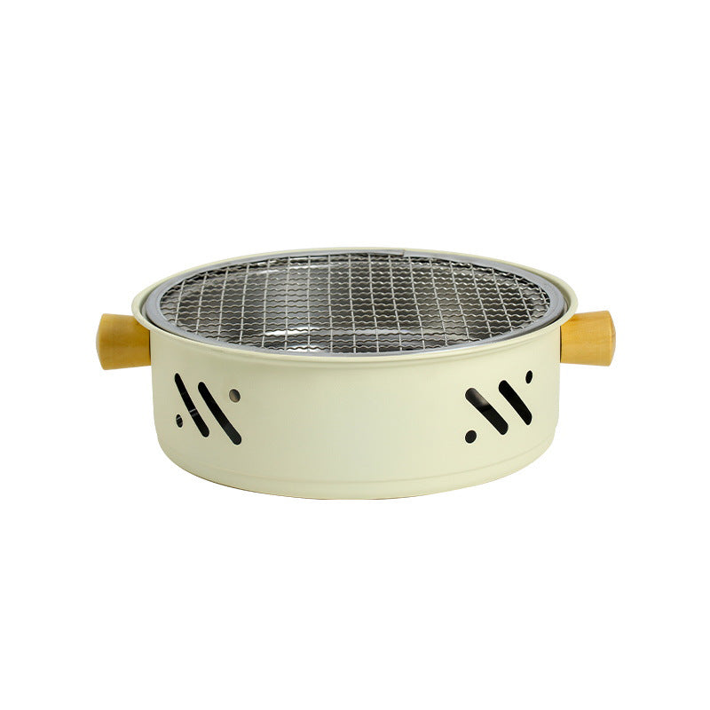 Portable 28cm Stainless Steel Barbecue and Tea Furnace - Image 3