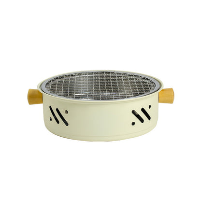 Portable 28cm Stainless Steel Barbecue and Tea Furnace - Image 3