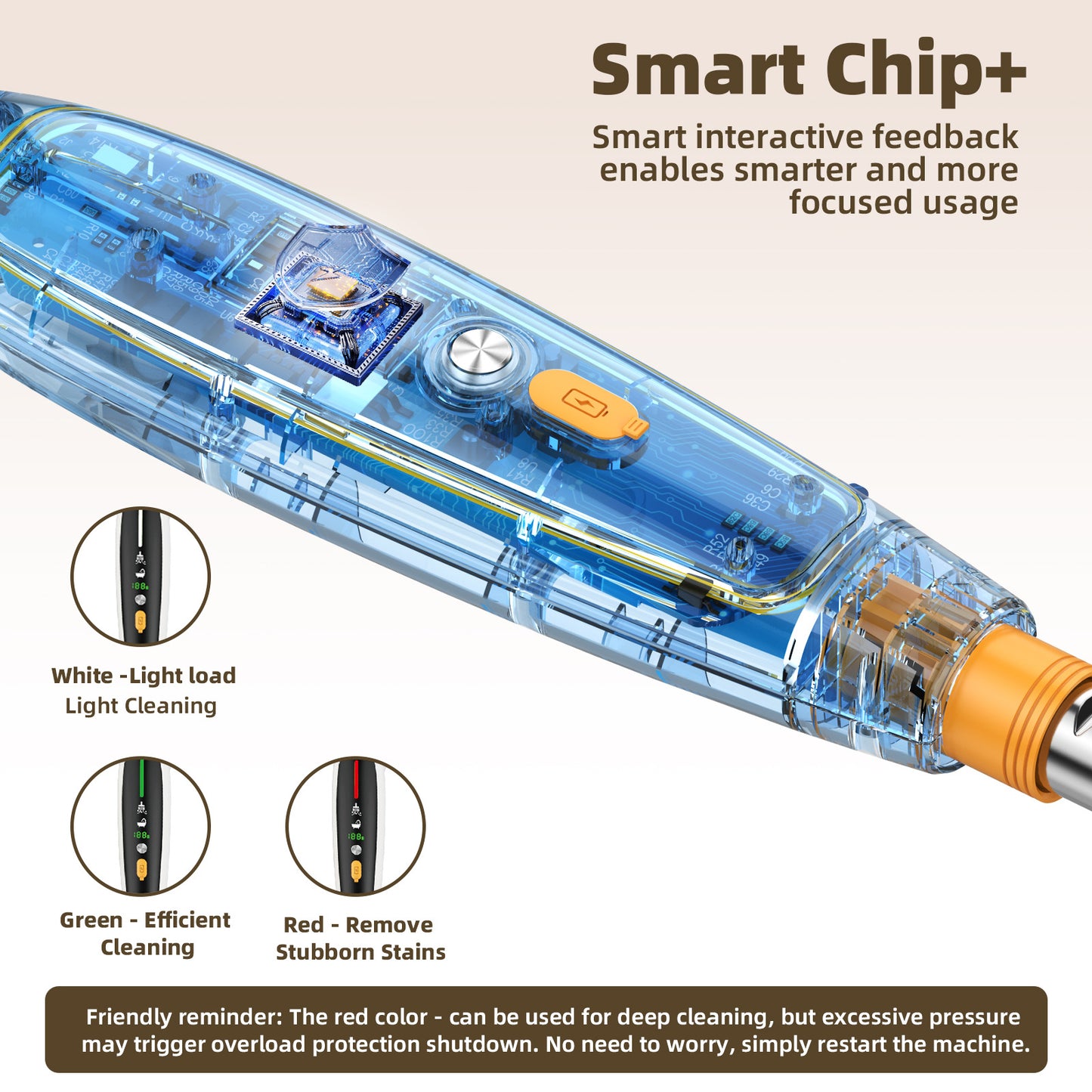 Home Luxury Style Powerful Torque Silent Extendable Smart-Sensing Electric Cleaning Brush - Image 4