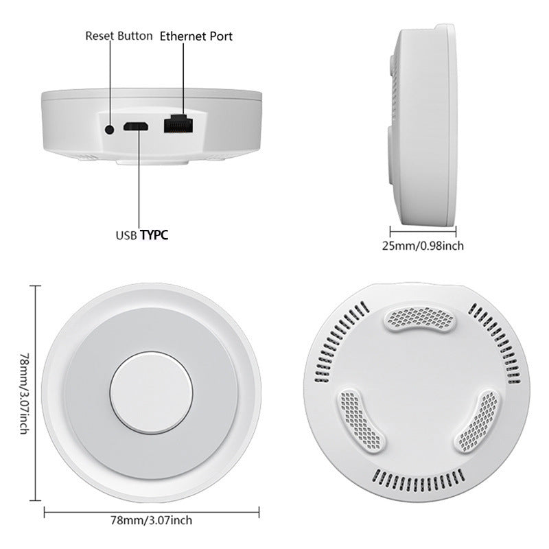 Apple HomeKit Compatible Dual-Mode Wired Tuya Zigbee Gateway - Image 5