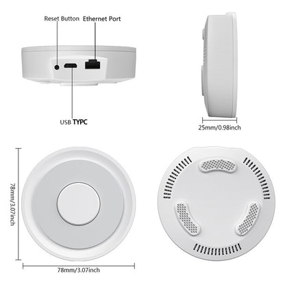 Apple HomeKit Compatible Dual-Mode Wired Tuya Zigbee Gateway - Image 5