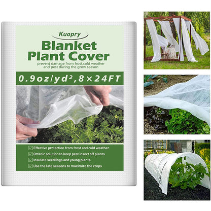 2-Piece Premium Nonwoven Plant Frost Cover - 3x9m - Image 4