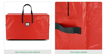Green 165*38*76CM Durable Dustproof Christmas Tree Storage Bag - Image 3