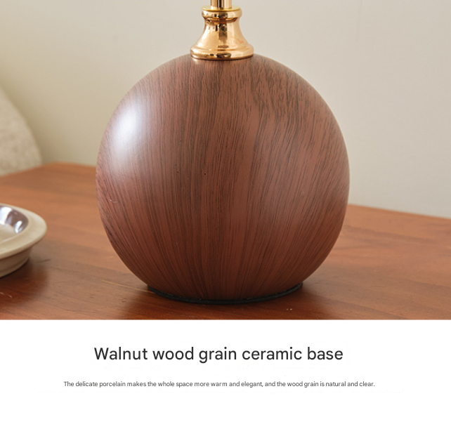 Three-colour Changing Light French-Inspired Bedside Lamp - Modern Minimalist Warm Light - Image 5
