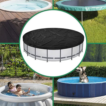 100 Gallons(53'Lx31'Wx25'H) Outdoor Gallon Cover Sun Shade for Patio, Pool, and Water Tanks - Image 2