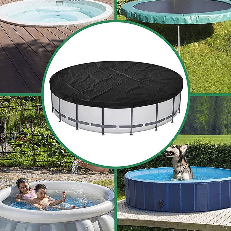 300 Gallons(63.2'Lx69'Wx25'H) Outdoor Gallon Cover Sun Shade for Patio, Pool, and Water Tanks - Image 2