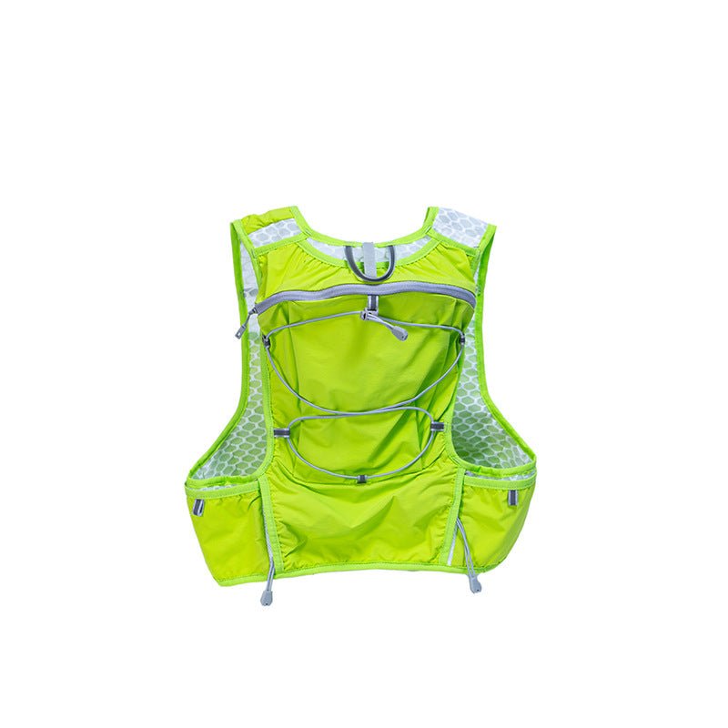 Green Hydration Backpack for Trail Running, Marathon, and Cycling