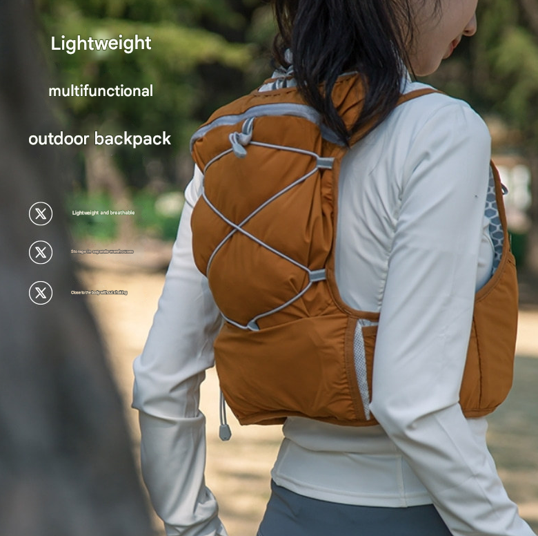 Green Hydration Backpack for Trail Running, Marathon, and Cycling - Image 2
