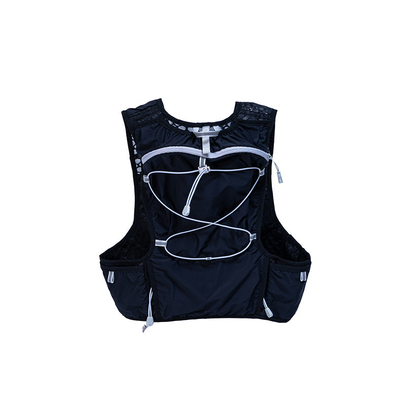 Black Hydration Backpack for Trail Running, Marathon, and Cycling
