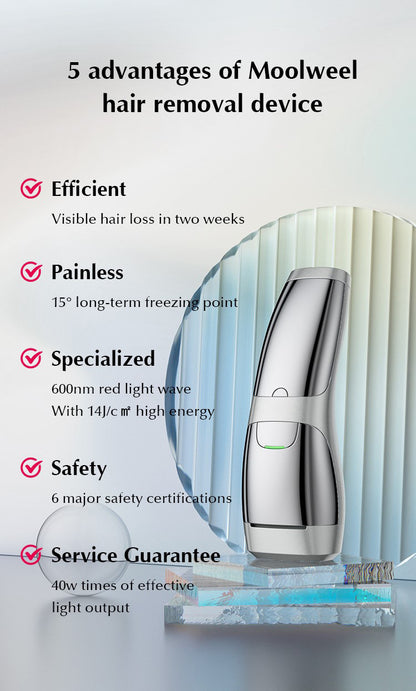 IPL Freezing Point Hair Removal Device with Sapphire Head - 120W - Image 2