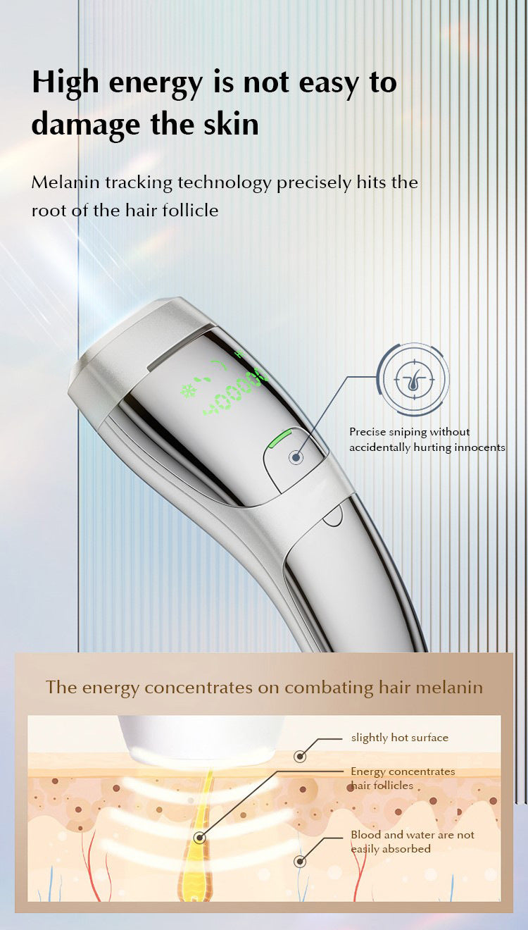 IPL Freezing Point Hair Removal Device with Sapphire Head - 120W - Image 3