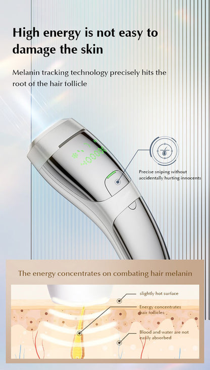 IPL Freezing Point Hair Removal Device with Sapphire Head - 120W - Image 3