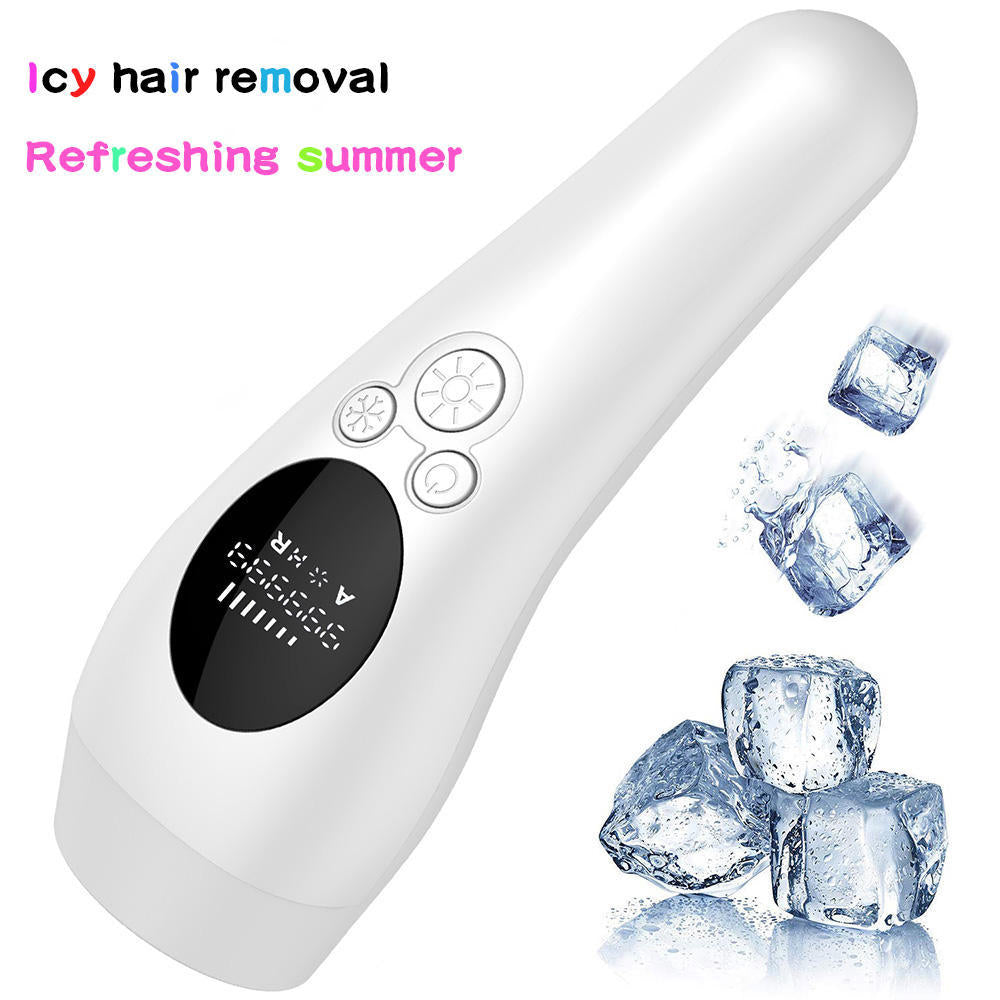 Pink Light Spot Beauty Hair Removal Device - Smooth Skin Solution - Image 2