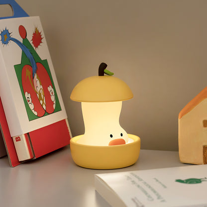 Green Colorful Duck Pear USB Night Light - Adjustable Sleep Companion - Image 2